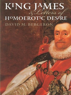 cover image of King James and Letters of Homoerotic Desire